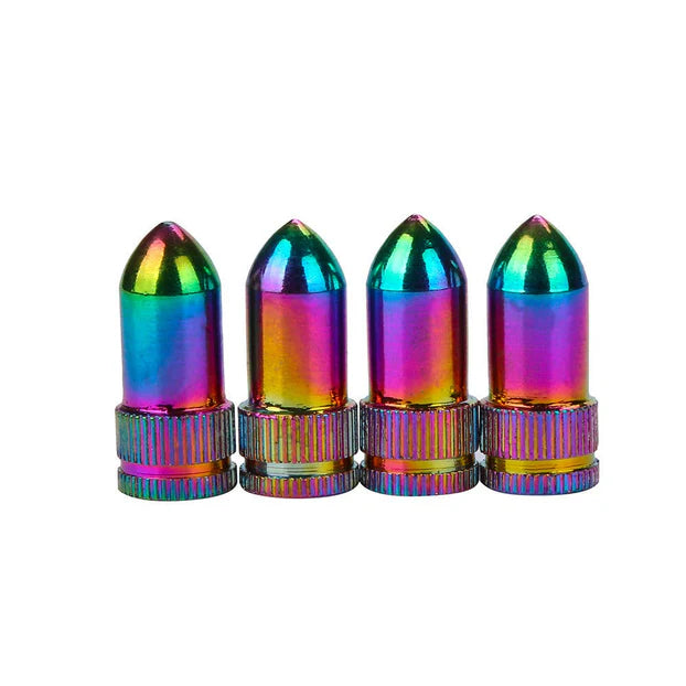 Universal Colorful Screw Tread Tire Wheel Air Cap Cover