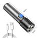 Mini EDC Zoomable Ultra Powerful USB Rechargeable LED Torch
